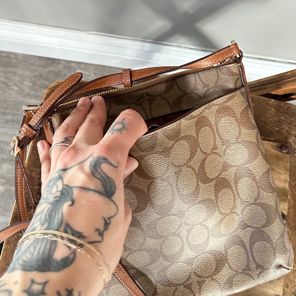 Coach messenger crossbody bag in signature canvas - Picture 5 of 10
